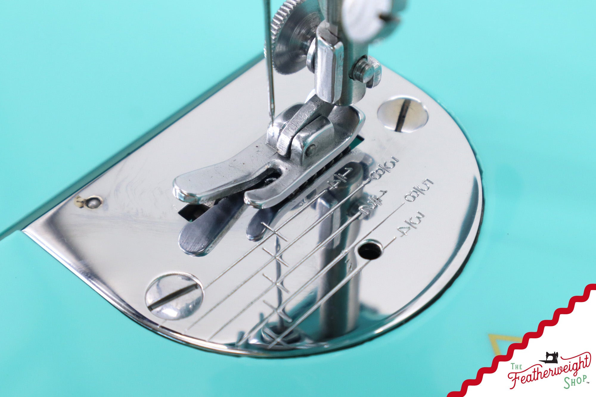 Singer Featherweight 221K, Red 'S', ES240*** - Fully Restored in Tiffany Blue