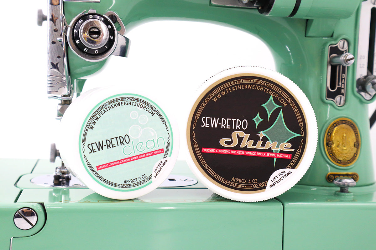 Sew-Retro Clean and Shine on a vintage Singer Featherweight
