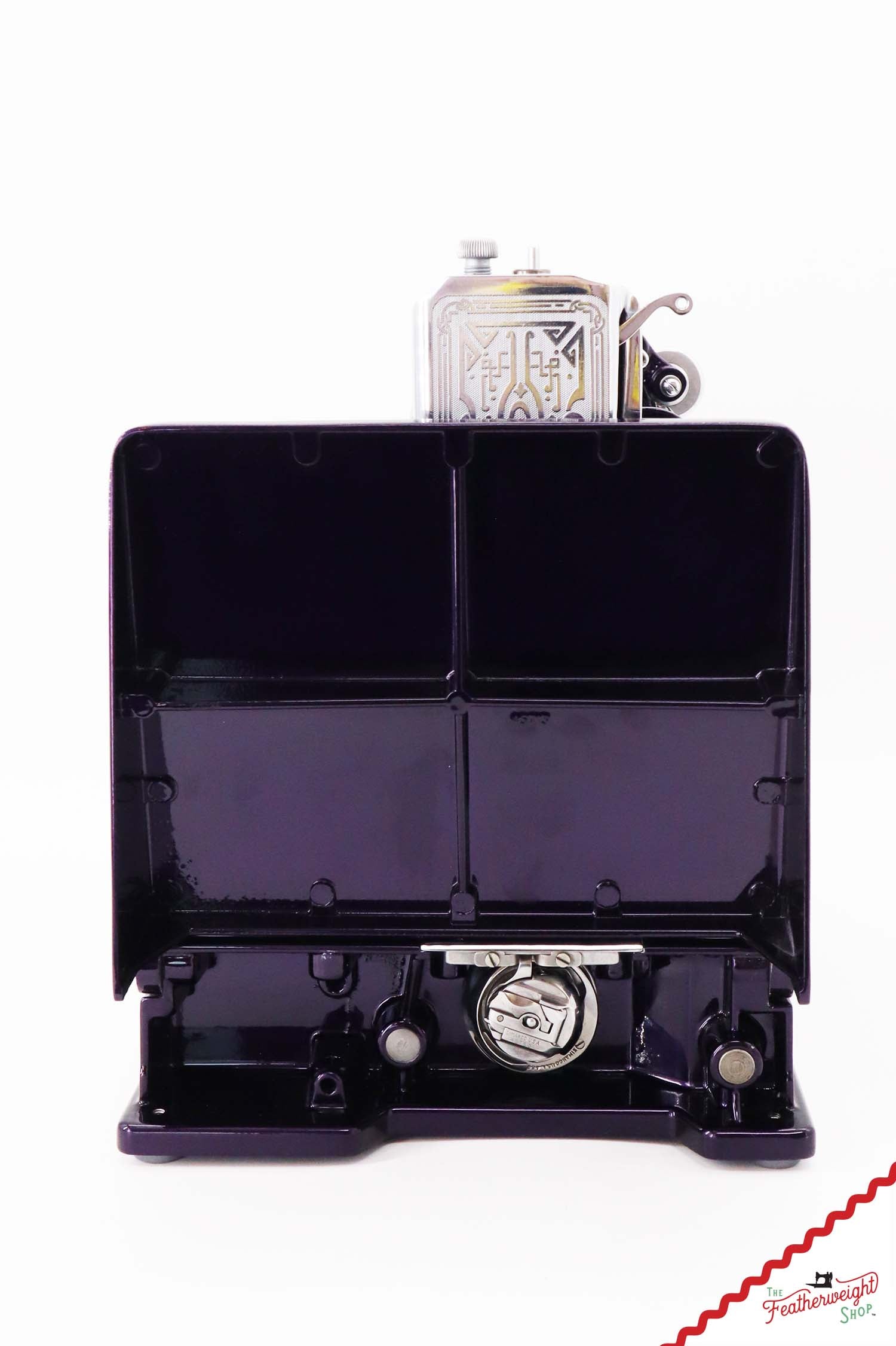 Singer Featherweight 221, AE2147** - Fully Restored in Black Iris