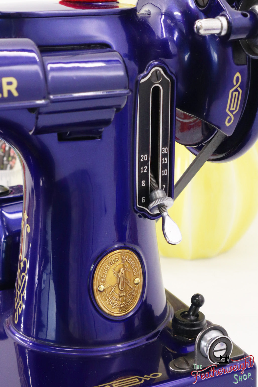Singer Featherweight 221 AJ584*** - Fully Restored in Cobalt Blue