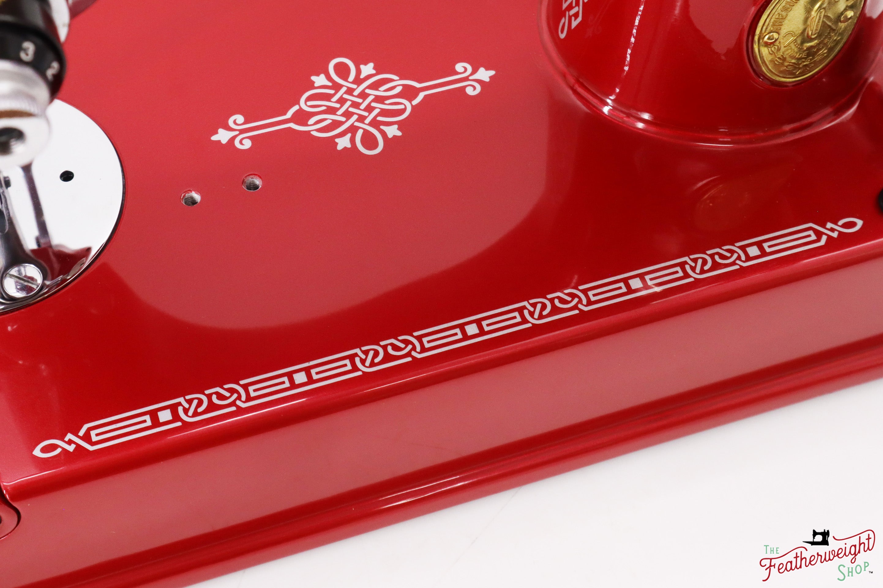 Singer Featherweight 221 AG617*** - Fully Restored in Cany Apple Red