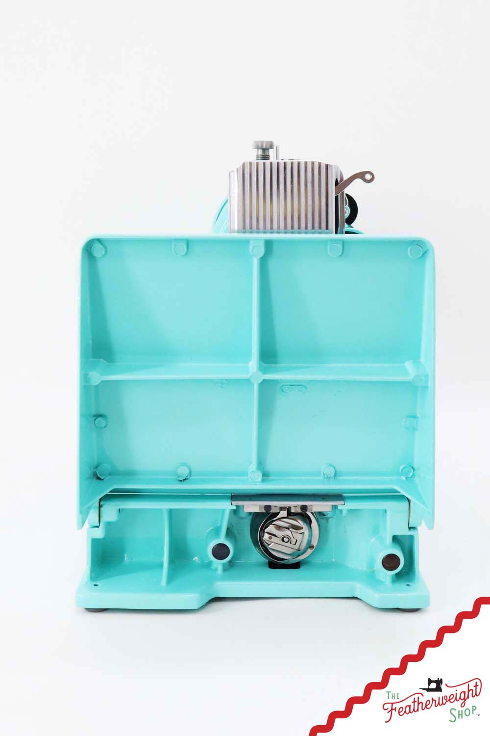 Singer Featherweight 221K, Red 'S', ES1719** - Fully Restored in Tiffany Blue