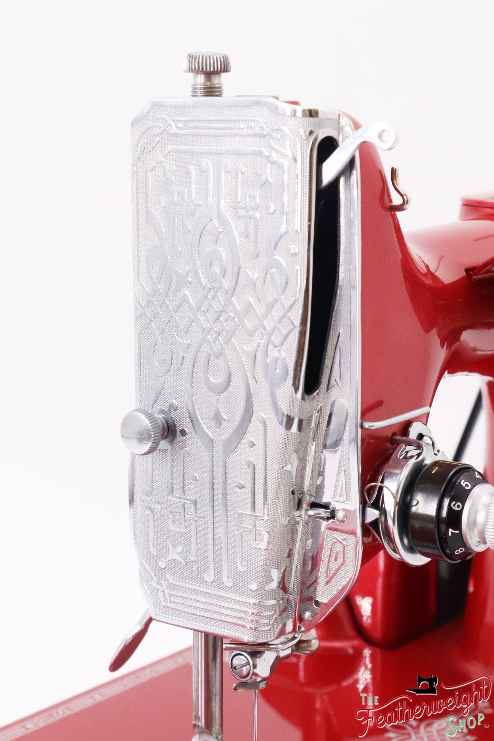 Singer Featherweight 221 AG617*** - Fully Restored in Cany Apple Red