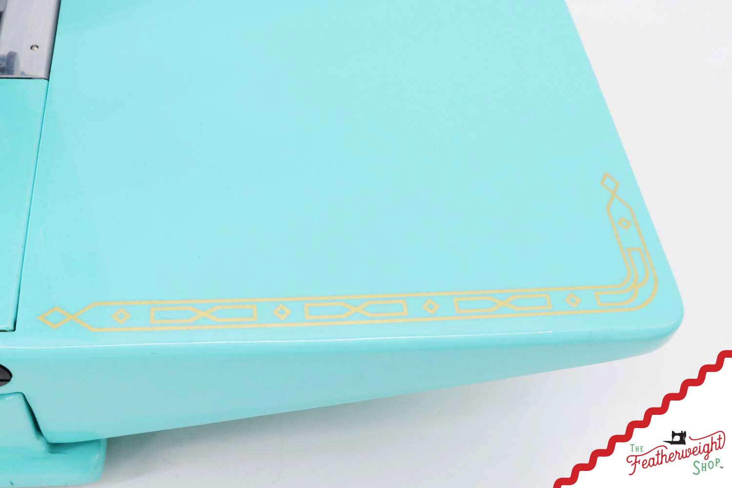 Singer Featherweight 221K, Red 'S', ES1719** - Fully Restored in Tiffany Blue