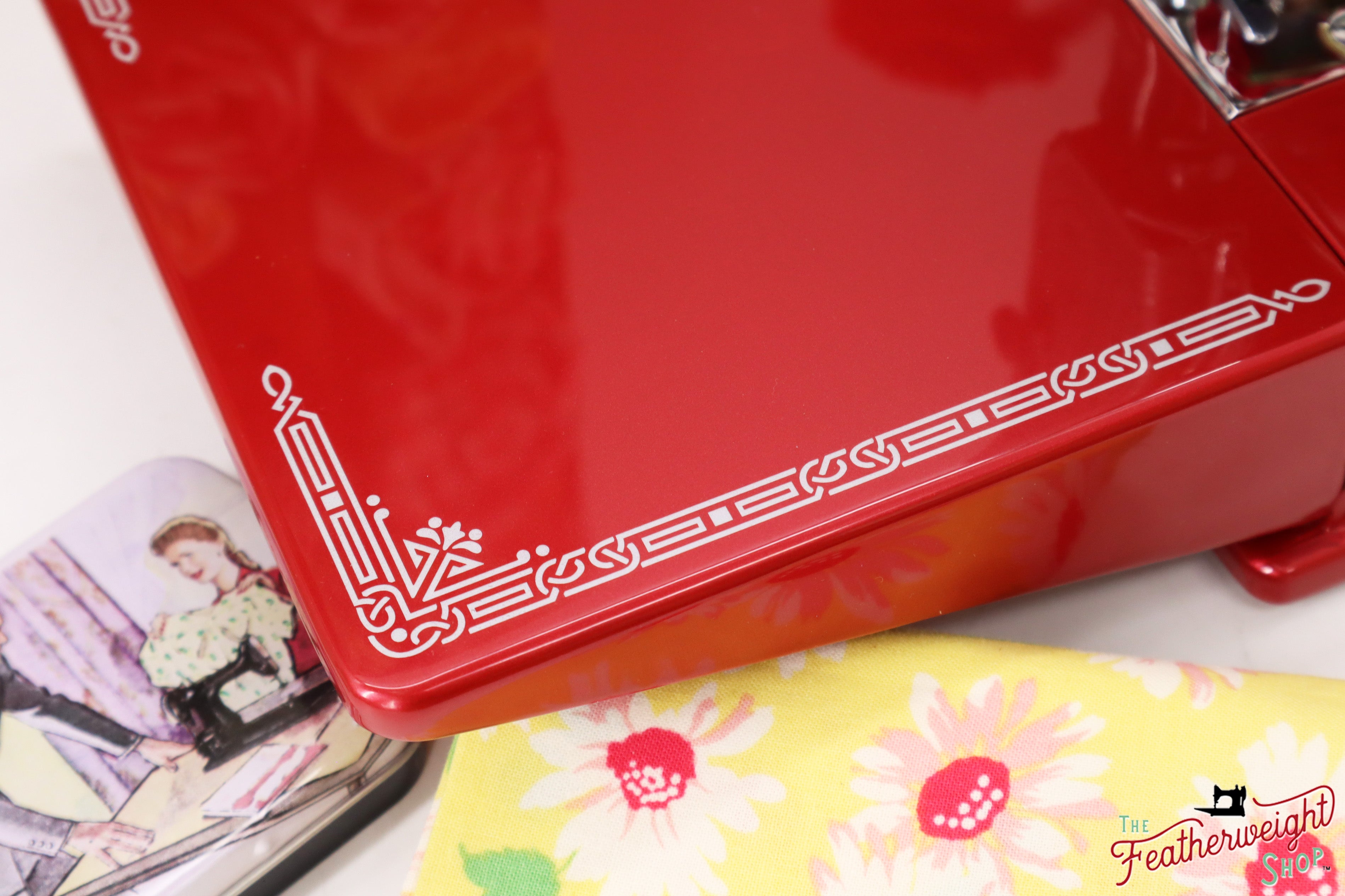 Singer Featherweight 221 AG617*** - Fully Restored in Cany Apple Red