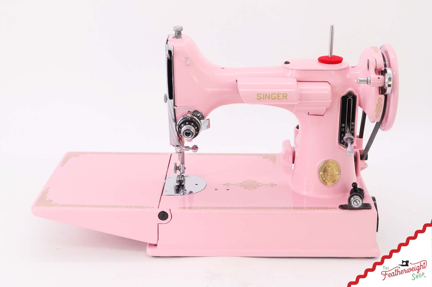Singer Featherweight 221 AH577*** - Fully Restored in Rosy Posy Pink
