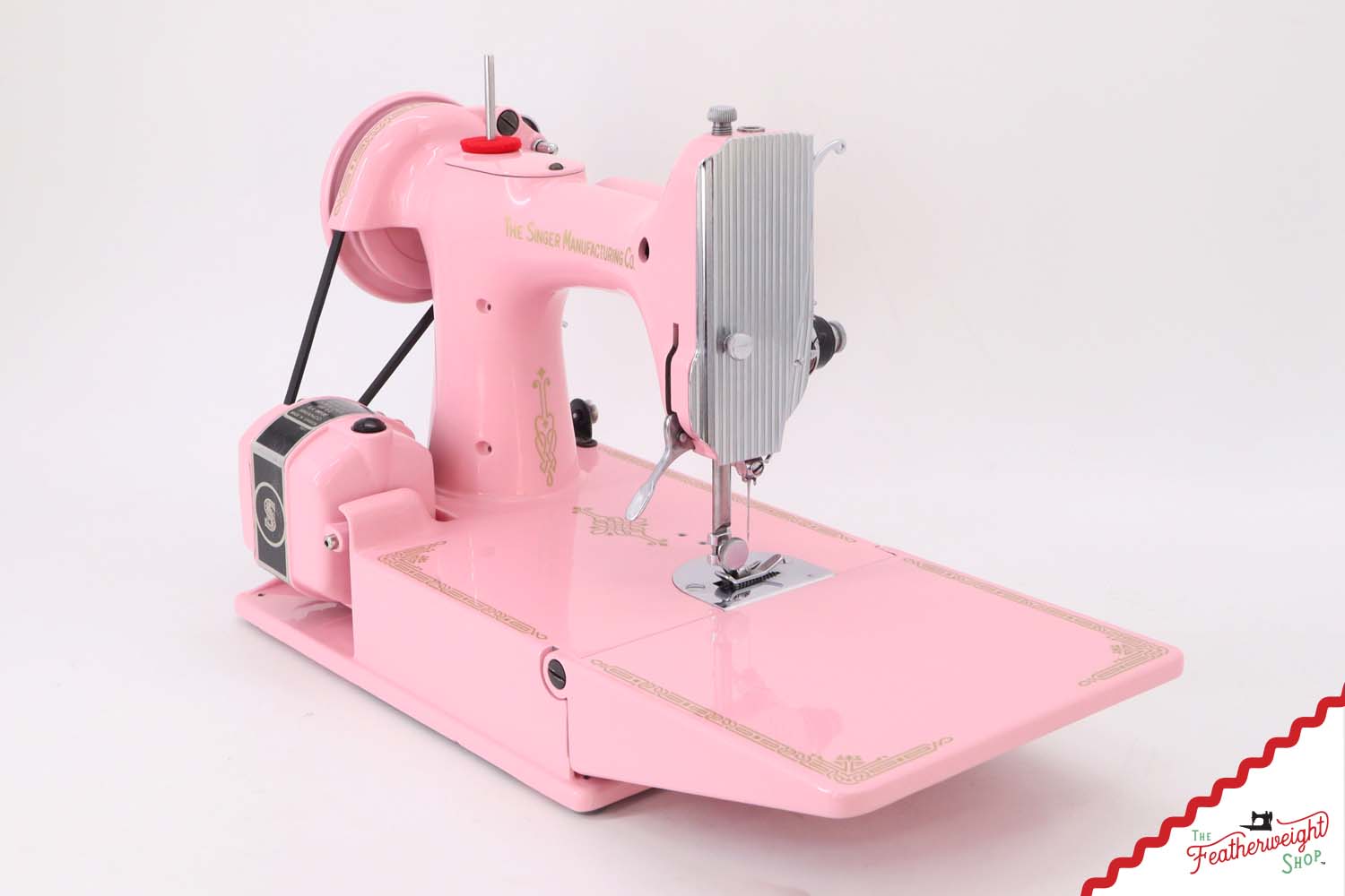 Singer Featherweight 221 AH577*** - Fully Restored in Rosy Posy Pink