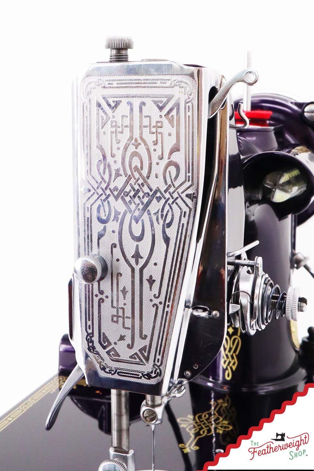 Singer Featherweight 221, AD729*** - Fully Restored in Black Iris