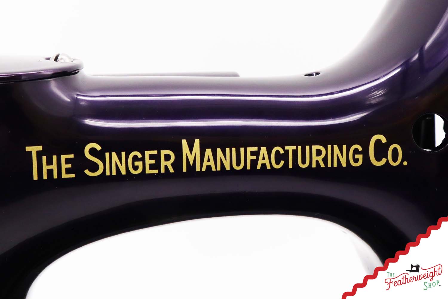 Singer Featherweight 221, AD729*** - Fully Restored in Black Iris