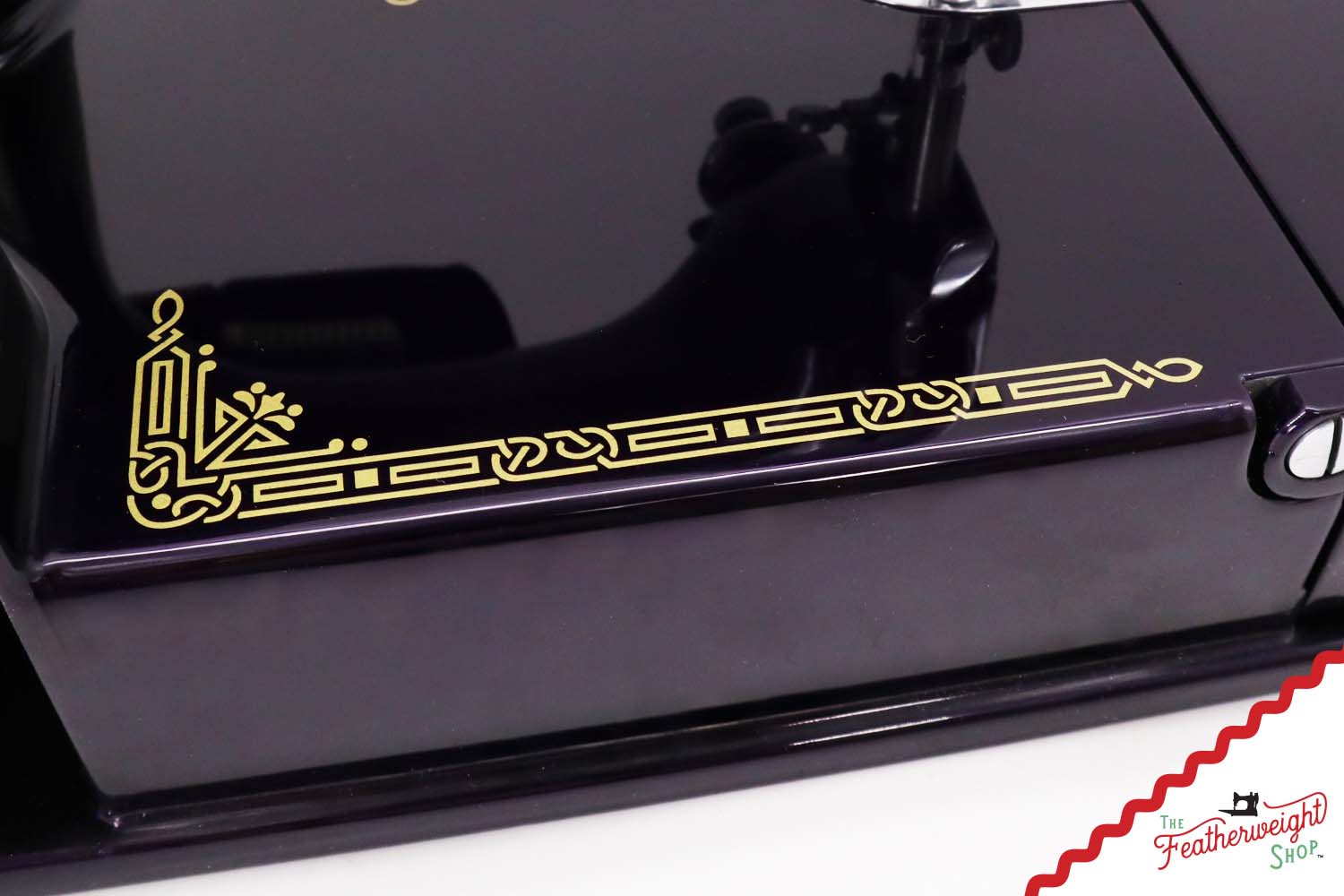 Singer Featherweight 221, AD729*** - Fully Restored in Black Iris