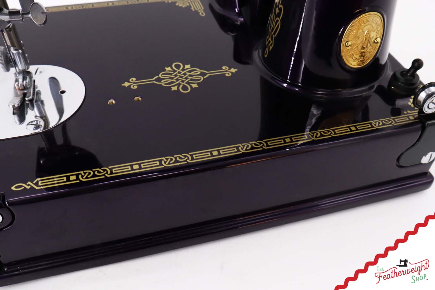 Singer Featherweight 221, AE0607** - Fully Restored in Black Iris