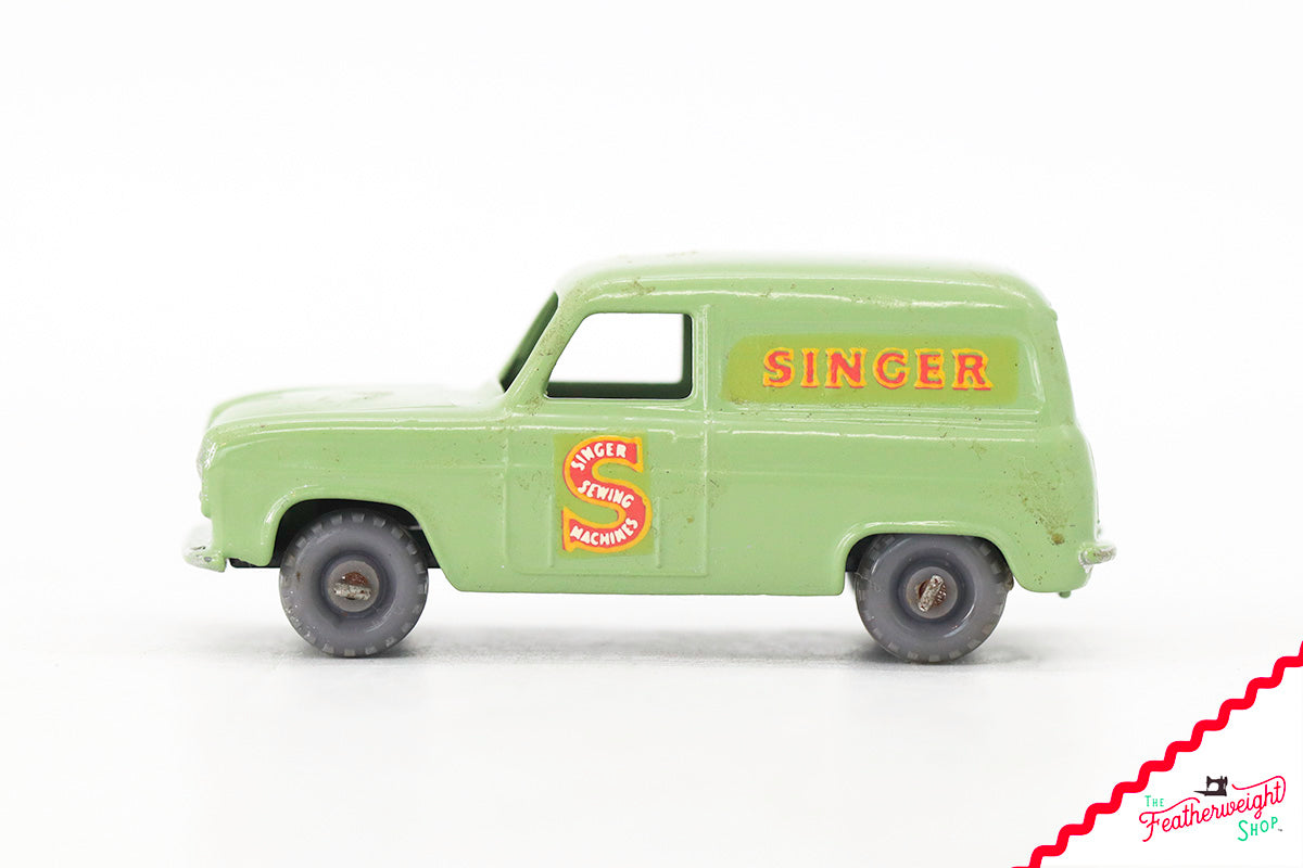Matchbox Car, Panel Van - RARE Singer (Vintage Original)