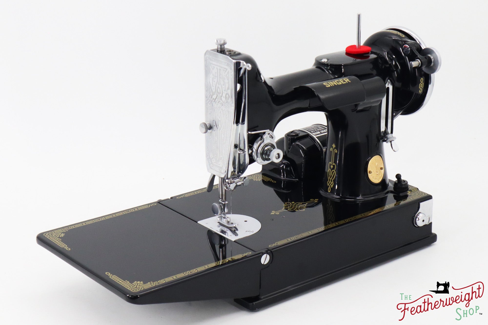 Singer Featherweight 221, "First-Run" 1933 AD54266* - Fully Restored in Gloss Black