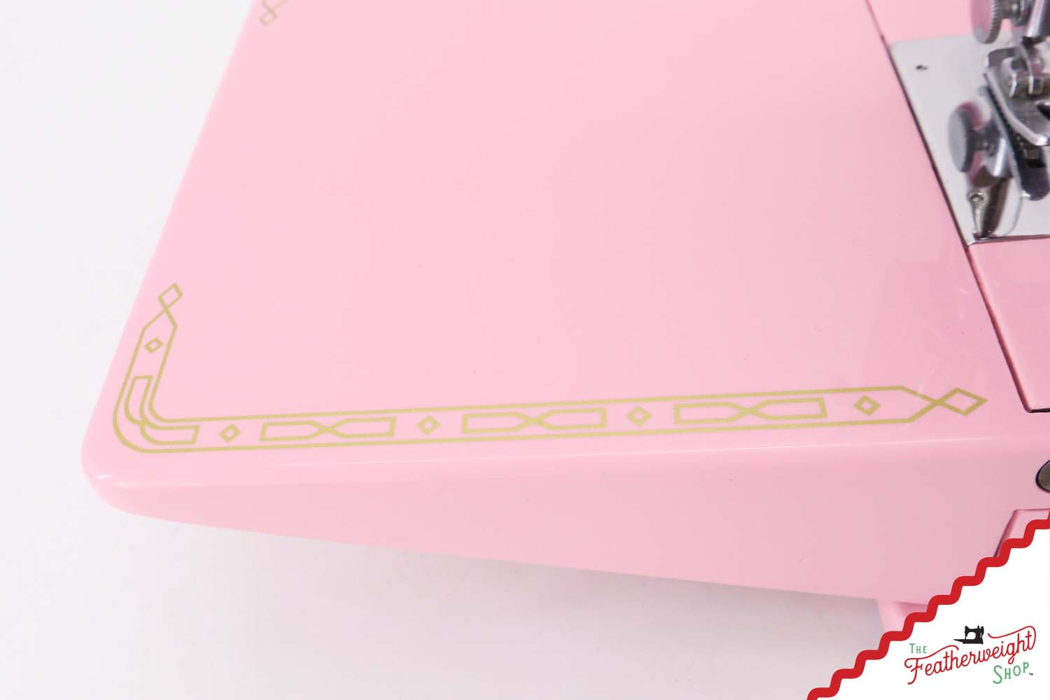 Singer Featherweight 221K, Red 'S', ES2397** - Fully Restored in Rosy Posy Pink