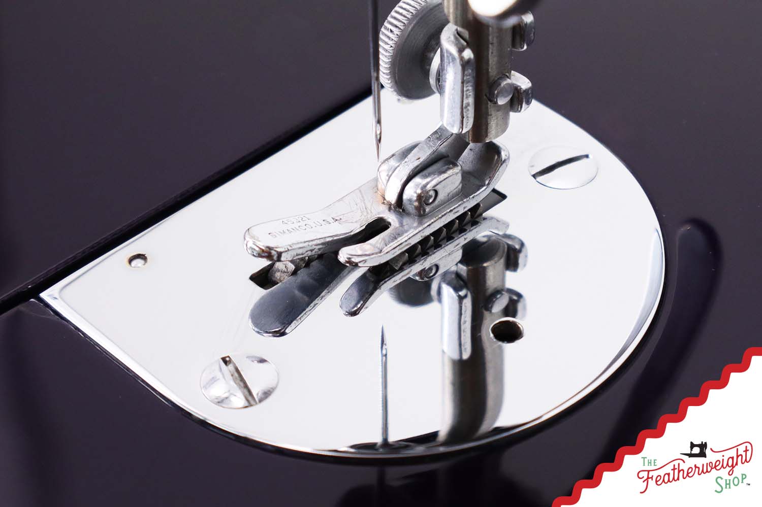 Singer Featherweight 221, AE0607** - Fully Restored in Black Iris