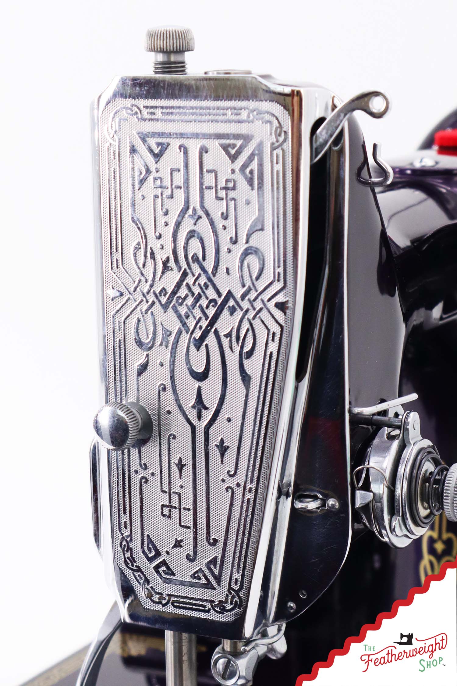 Singer Featherweight 221, AE0607** - Fully Restored in Black Iris