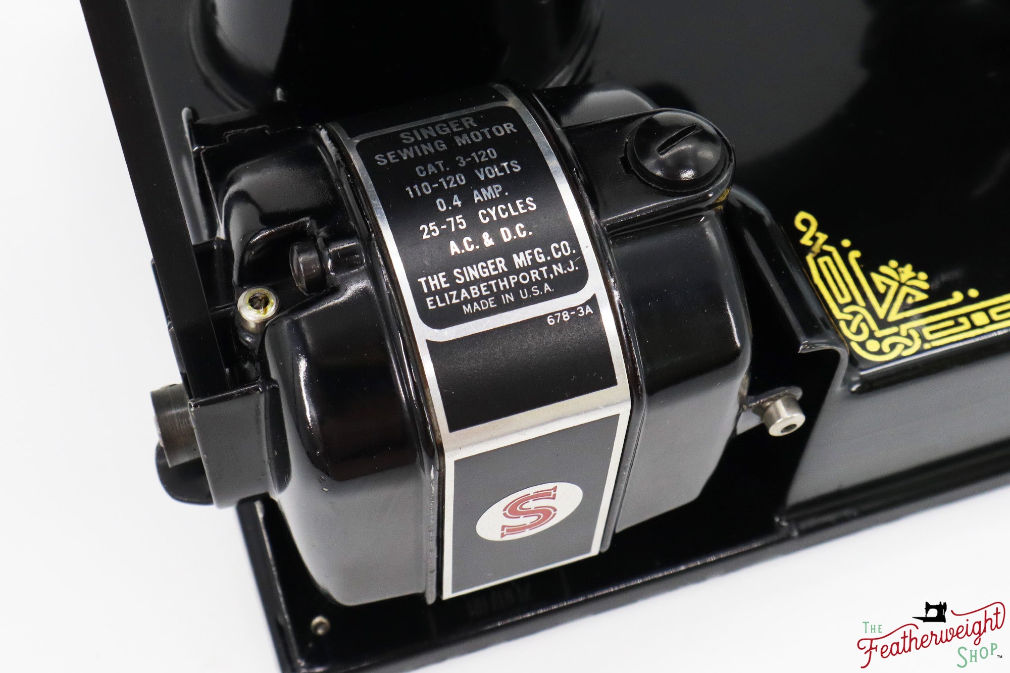 Singer Featherweight 221 Sewing Machine, Centennial: AJ7887**