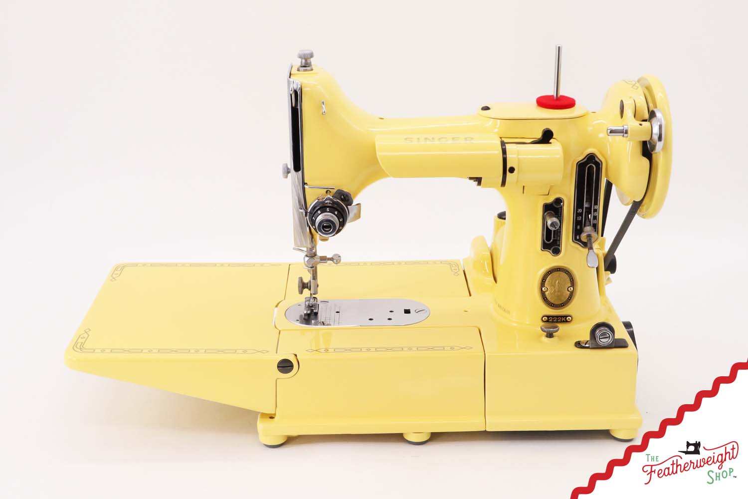 Singer Featherweight 222K - EL17783* - Fully Restored in Happy Yellow
