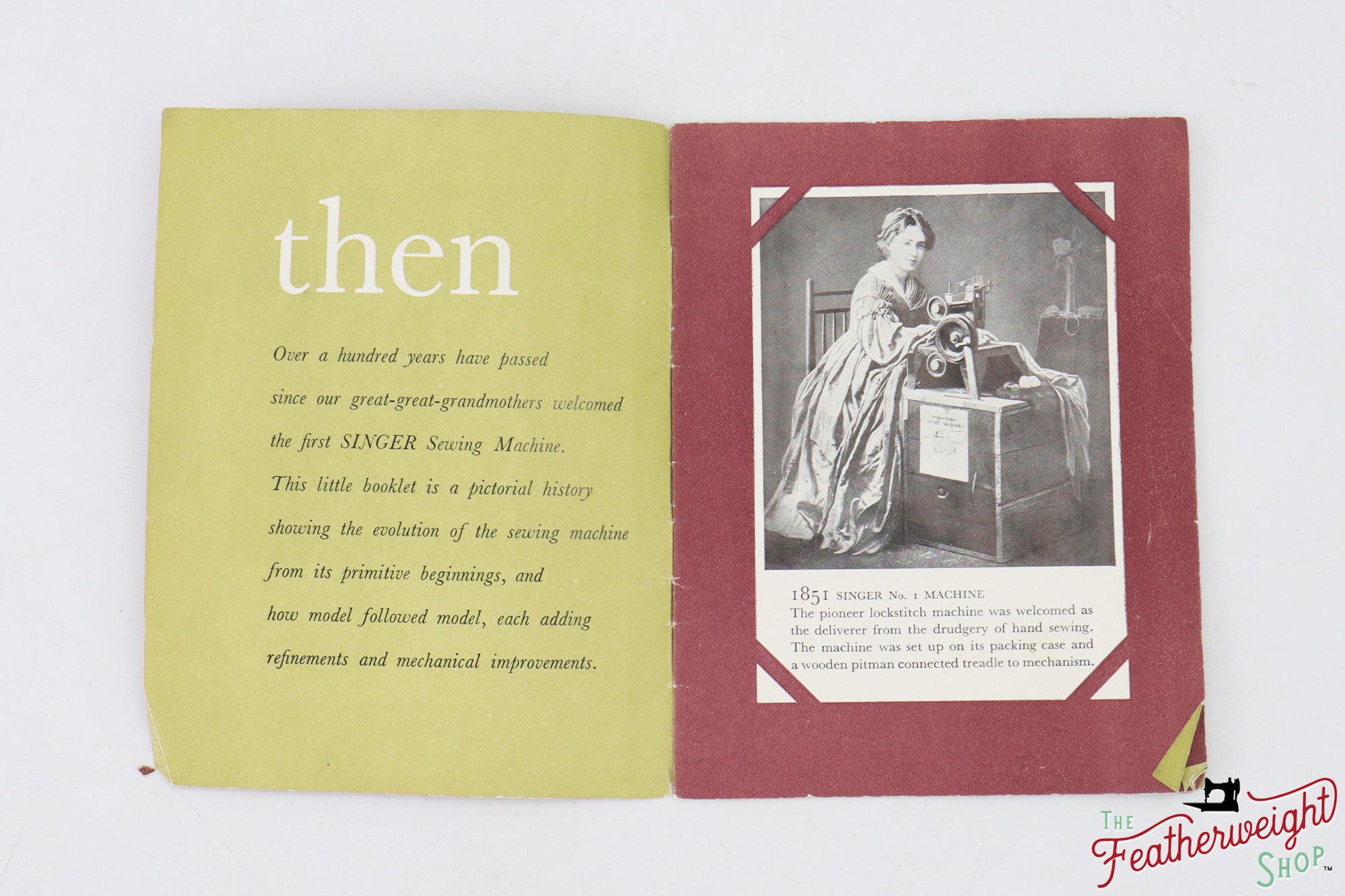 Booklet, Family Sewing Machine Album, Singer (Vintage Original)