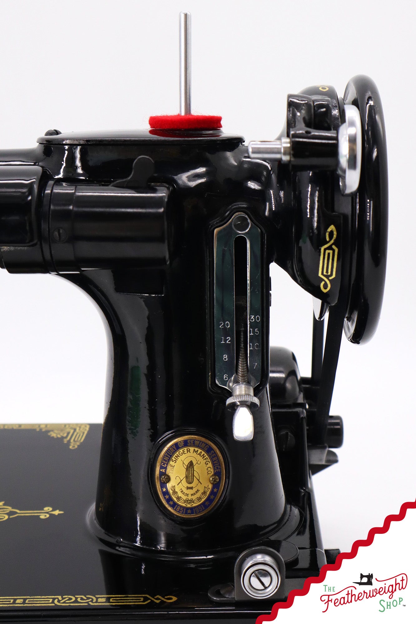 Singer Featherweight Swedish 221K Sewing Machine, Centennial - EG959***