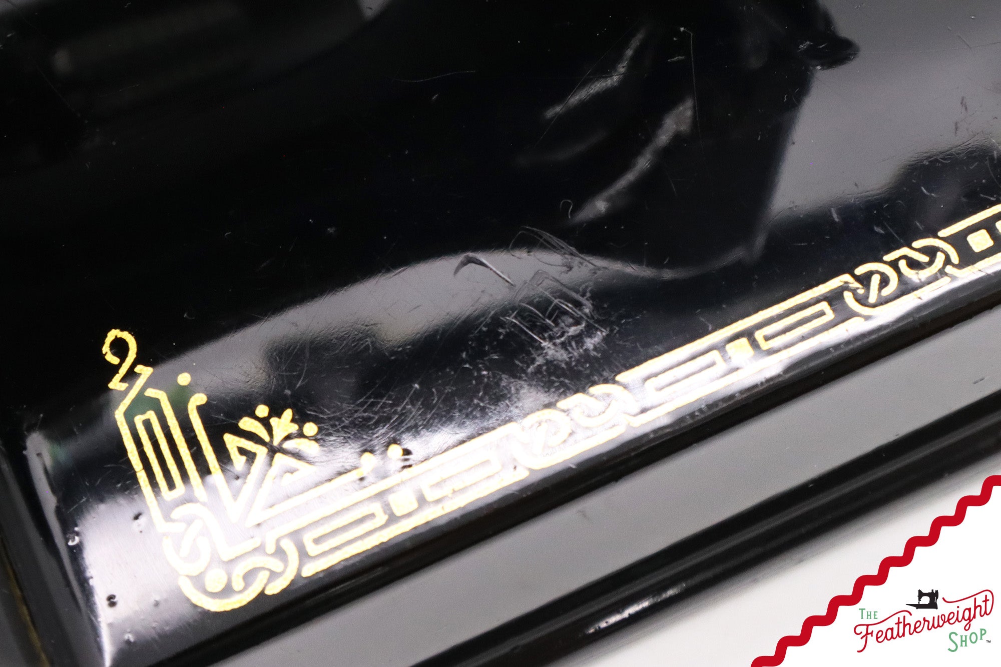 Singer Featherweight Swedish 221K Sewing Machine, Centennial - EG959***