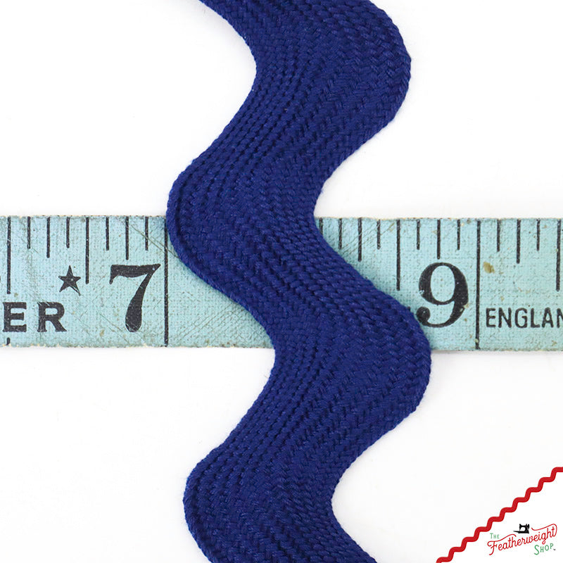 1 5/8" Inch JUMBO RIC RAC - NAVY (by the yard)