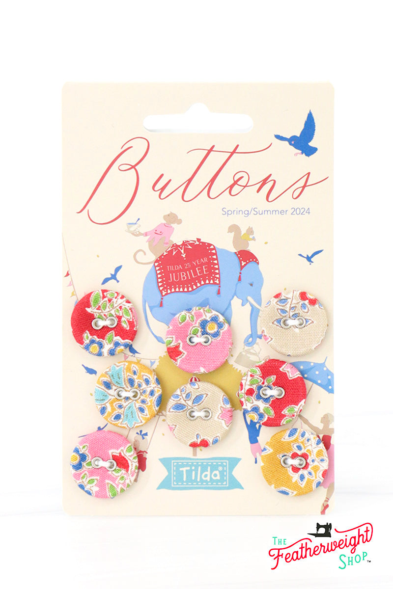Buttons, Jubilee by Tilda - 8 count