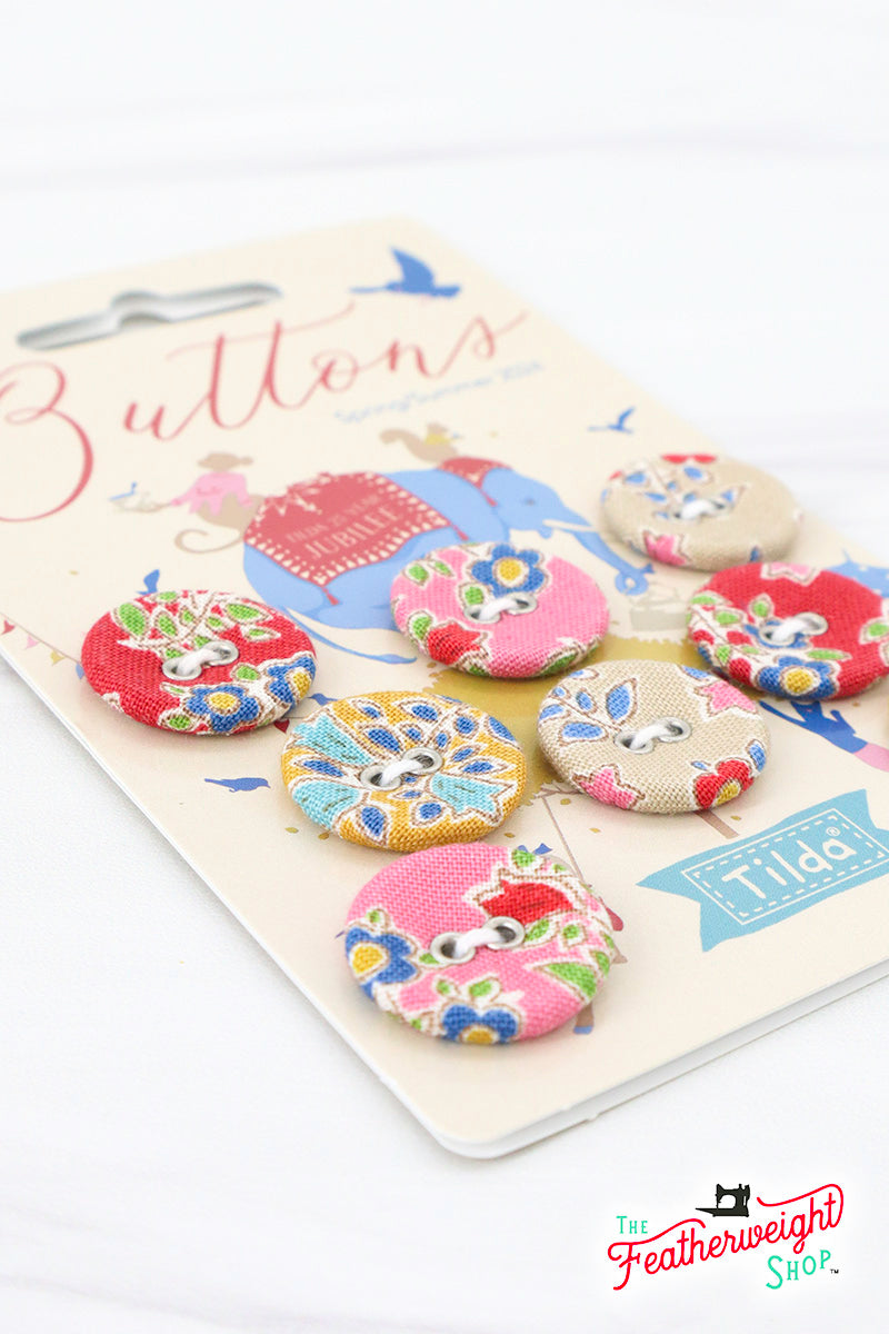 Buttons, Jubilee by Tilda - 8 count