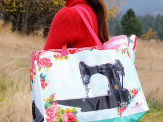 Load image into Gallery viewer, Bag, XL Featherweight Quilt Retreat Sew-N-Show Bag