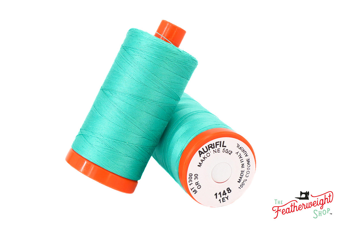 Aurifil Thread 50wt Cotton - 1300 Meter Spool