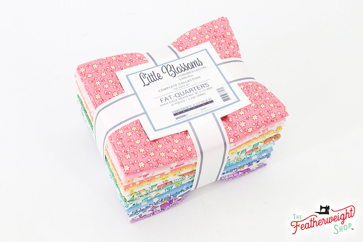 Fabric, Little Blossoms 1930's Flowerhouse Collection - FAT QUARTER BUNDLE