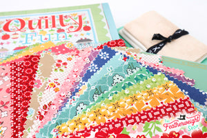 KIT, Quilty Sewing Machine Cover & Mat + COMPLETE PATTERN BOOK by Lori Holt