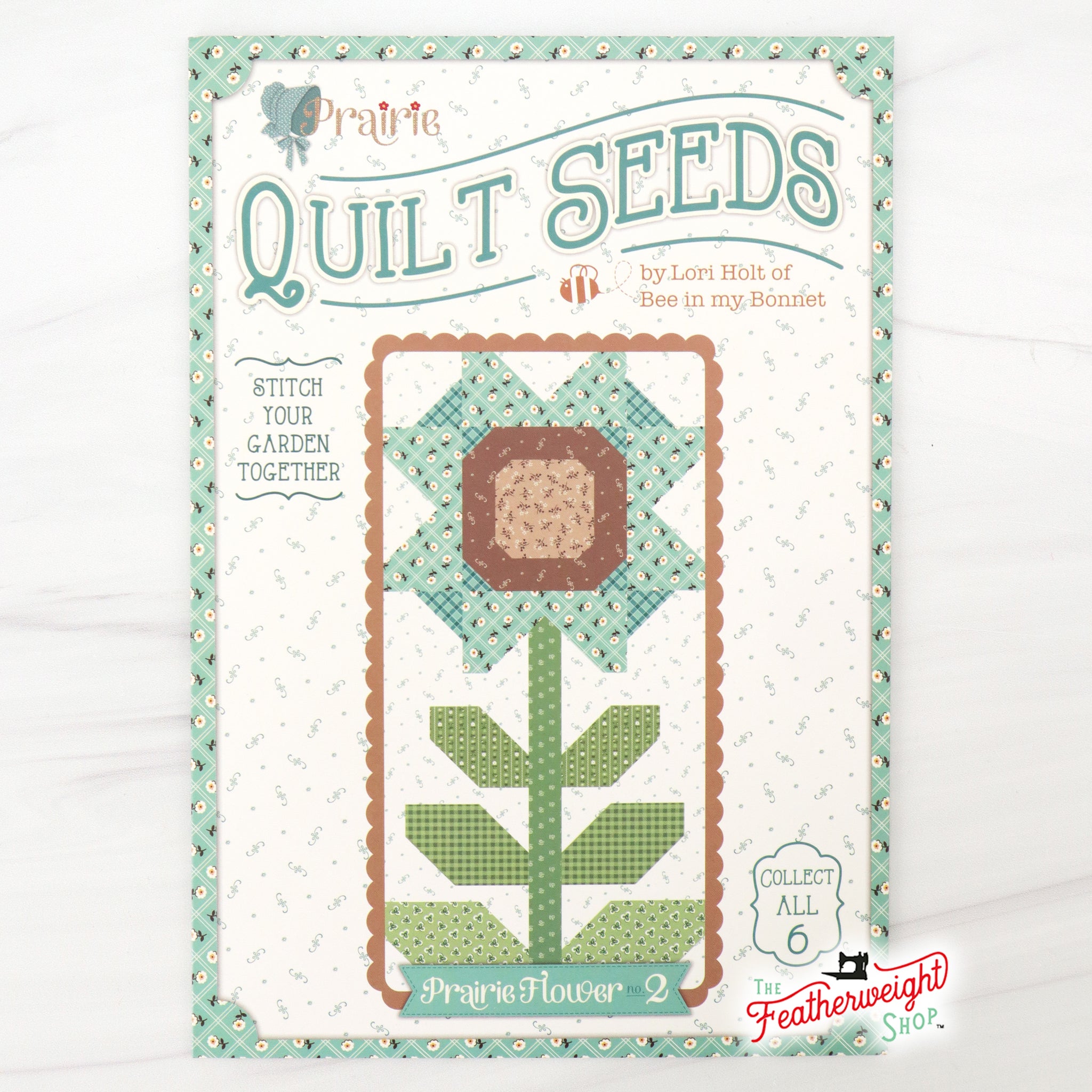 PATTERN, Flower 2 (Prairie Quilt Seeds) Pattern by Lori Holt  The Singer  Featherweight Shop