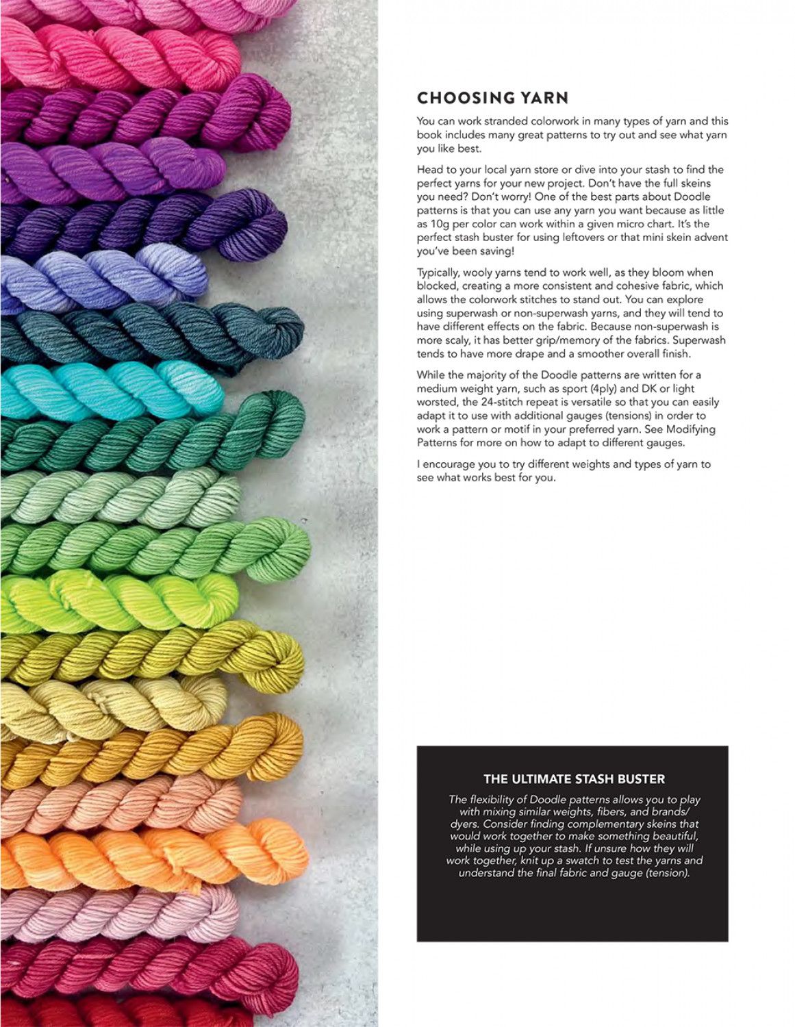 PATTERN BOOK, DOODLE KNIT DIRECTORY by Jamie Lomax