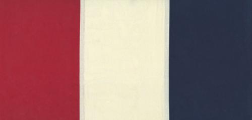 Fabric, 22-Inch Toweling - RED, WHITE BLUE STRIPE Americana Bunting (by the yard)