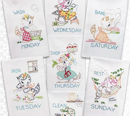 WHITE Tea Towel, Vintage Style - Old-Fashioned Sugar / Flour Sack Style XL 33" x 38"