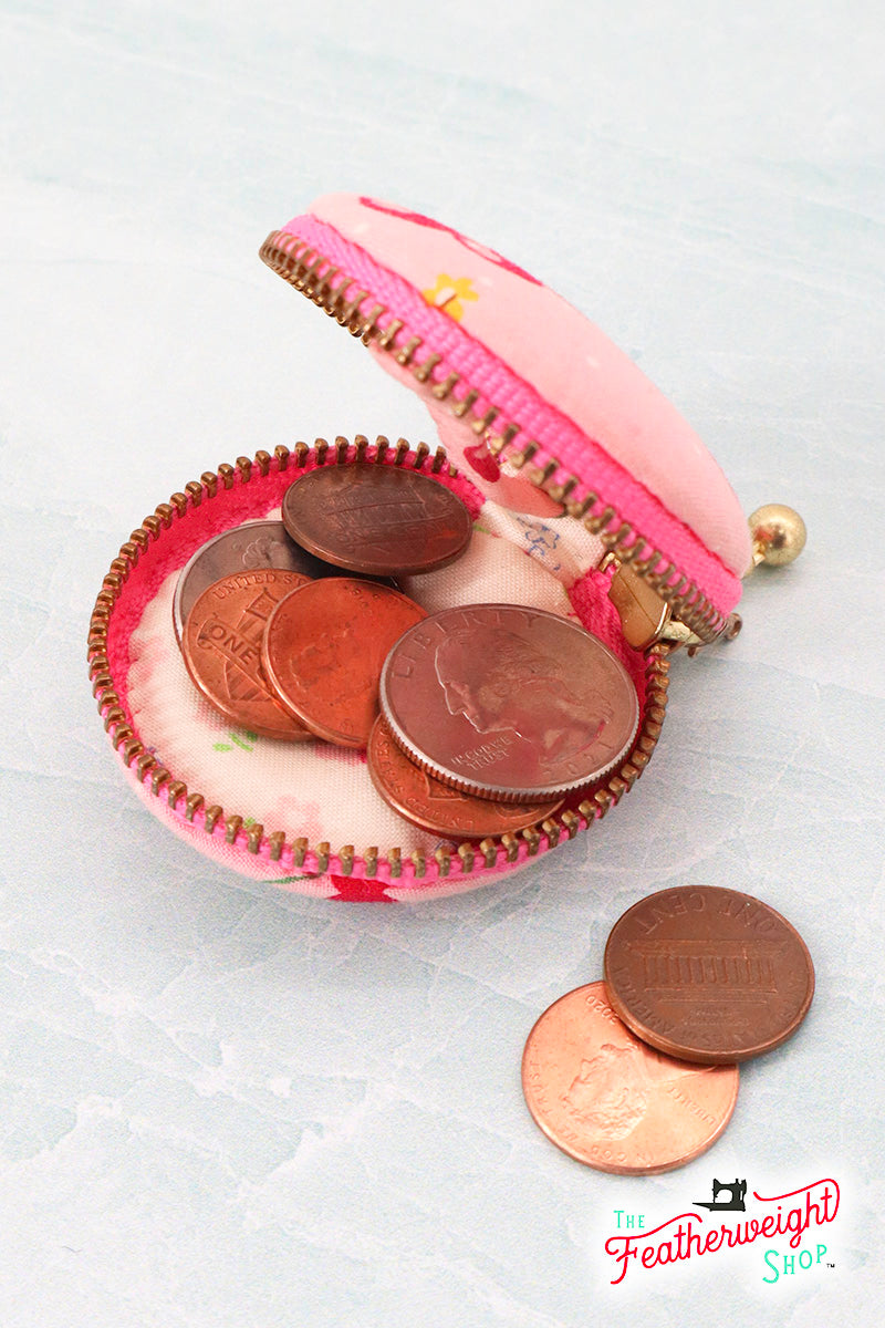 PATTERN, Mini Macaron Pouch + Hardware Kit