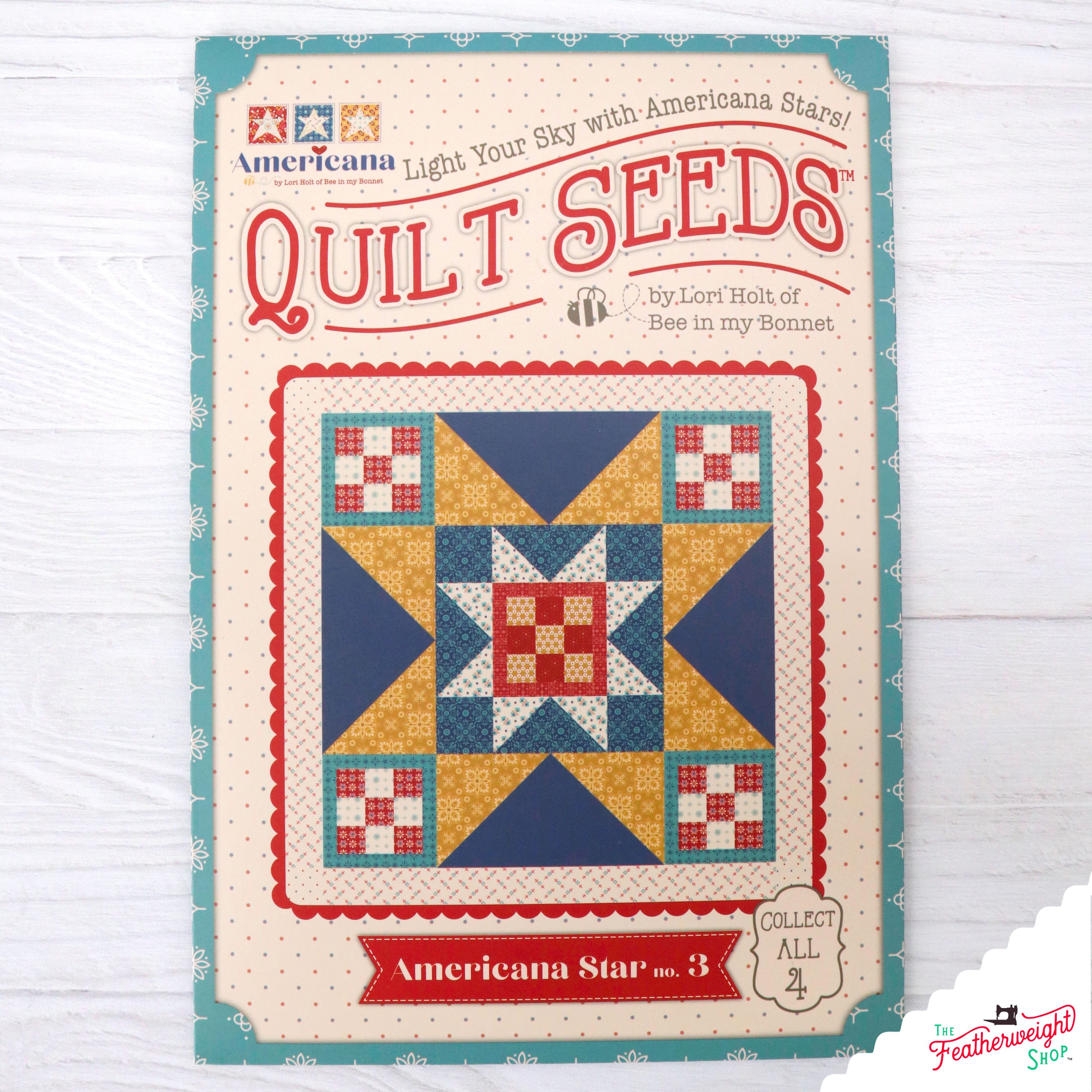 PATTERN, Americana Quilt Seeds ~ Star No. 3 Block by Lori Holt