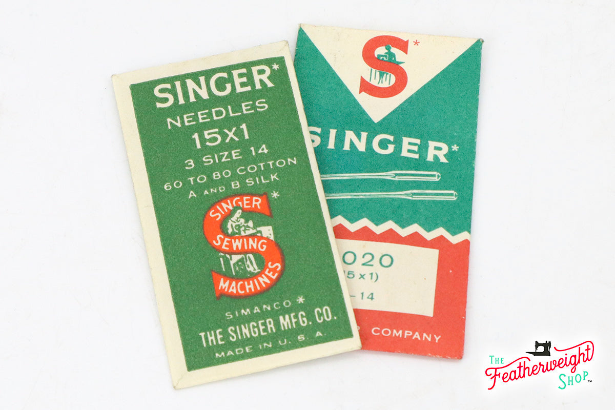 Needles, Singer New Old Stock (Vintage Original)