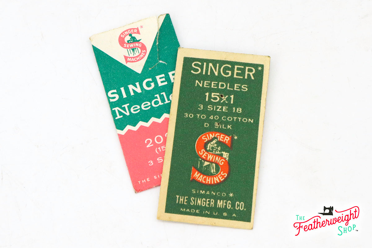 Needles, Singer New Old Stock (Vintage Original)
