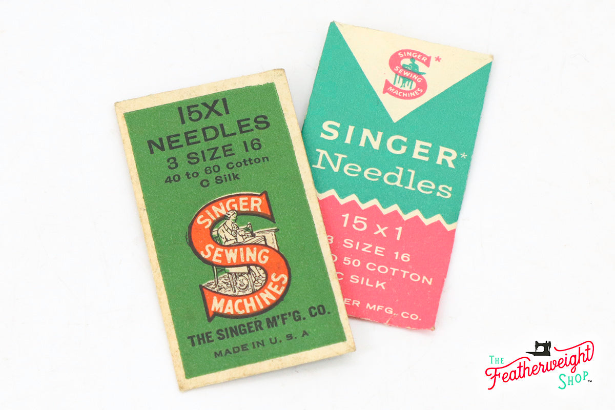 Needles, Singer New Old Stock (Vintage Original)