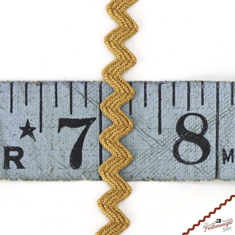 1/4" Inch Cider VINTAGE TRIM RIC RAC by Lori Holt (by the yard)