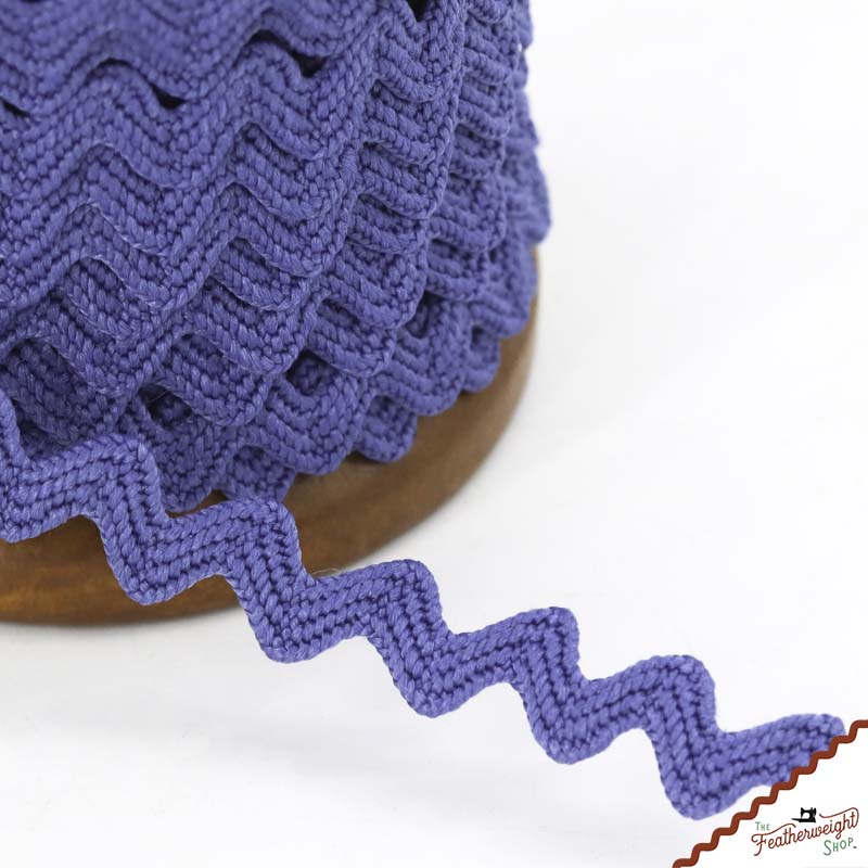 1/4" Inch DENIM VINTAGE TRIM RIC RAC by Lori Holt (by the yard)