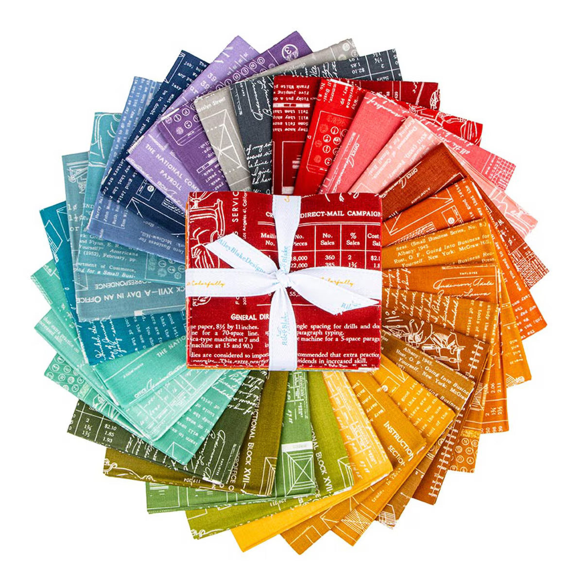 Fabric, TYPE/ography by Lori Holt - FAT QUARTER BUNDLE