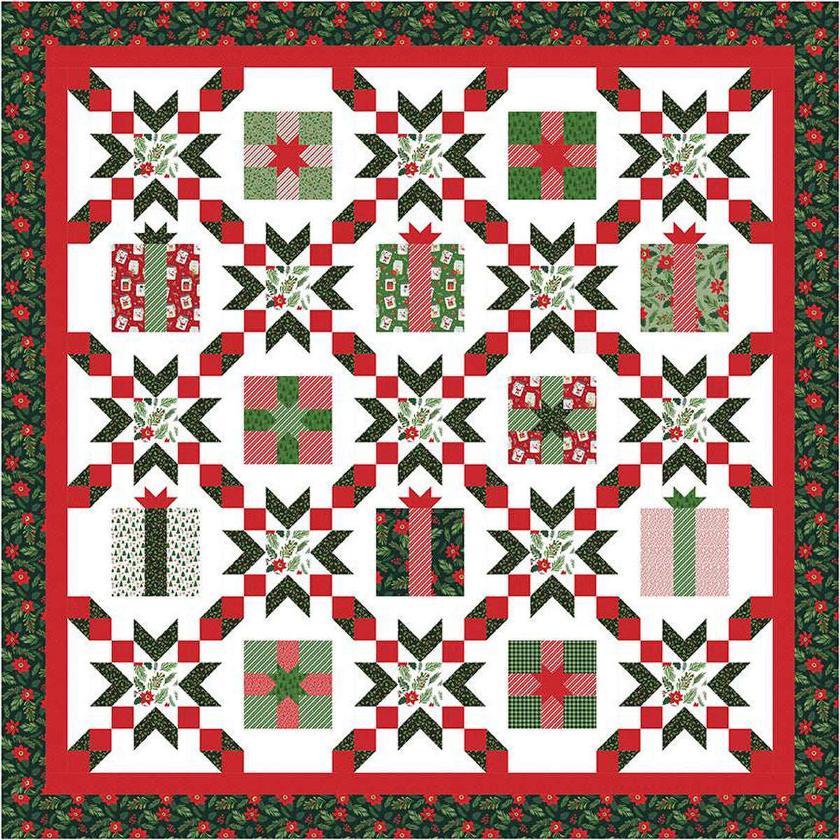 PATTERN, A Christmas Gift Quilt by Sew-N-Quilt