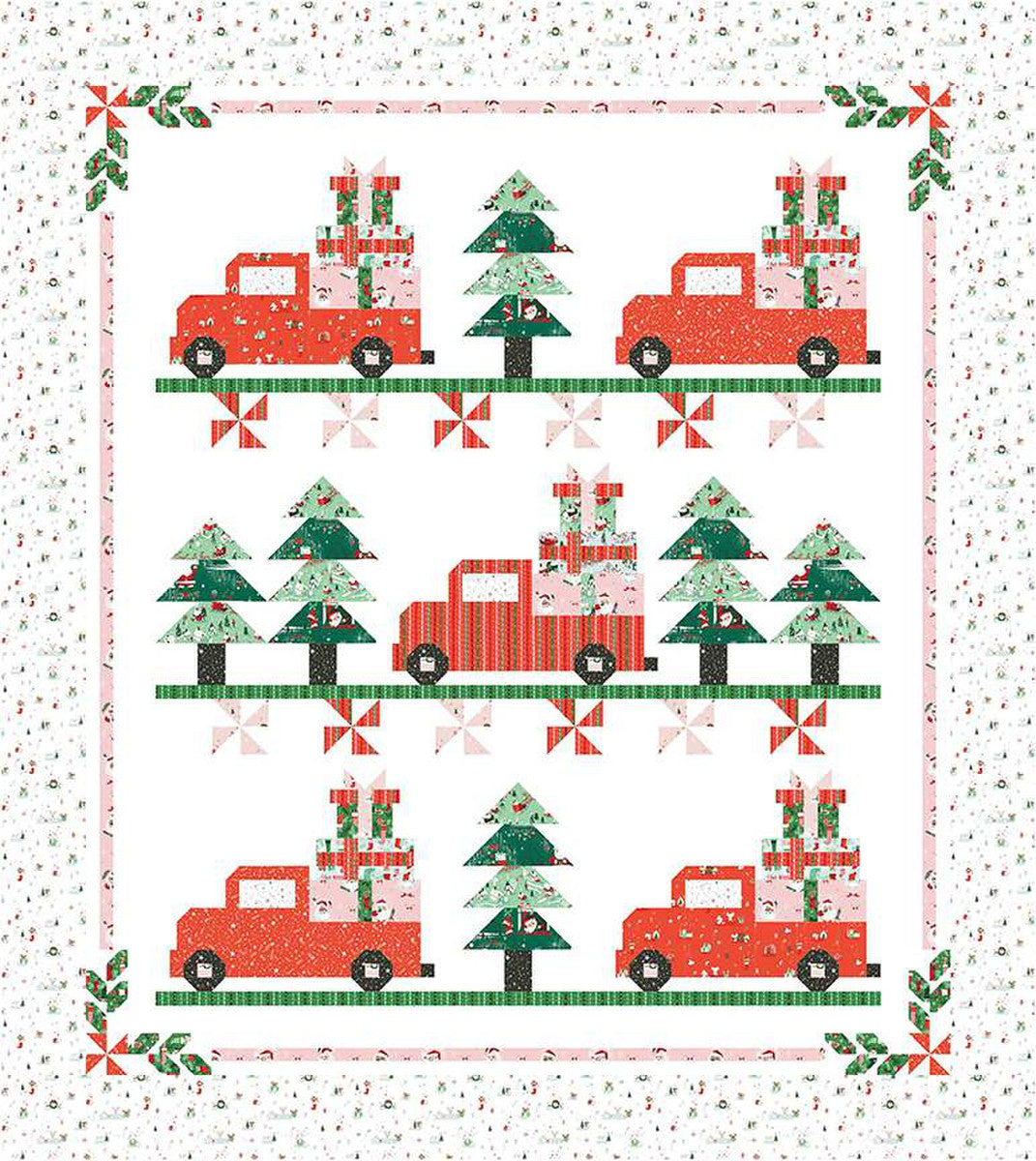 PATTERN, Vintage Christmas 2 Quilt