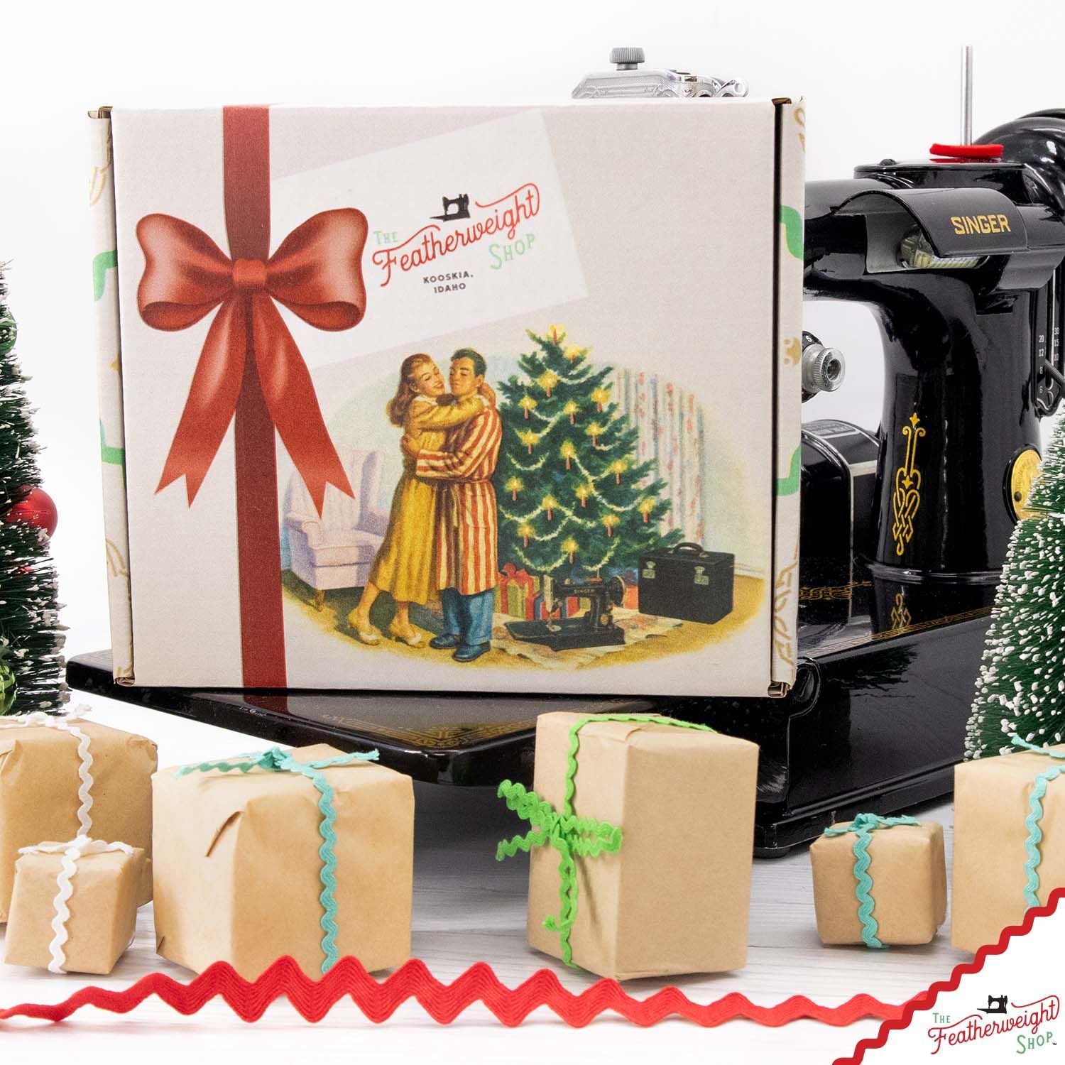 Christmas Joy Box 2025, Featherweight Shop Goodies & Surprises!