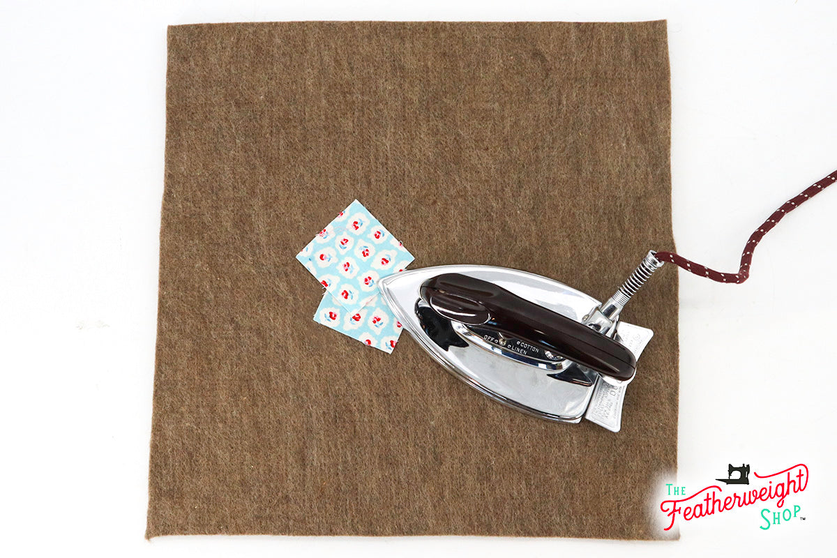 Paca Pressing Mat ®, 15" x 15" - 100% ALPACA - MEDIUM