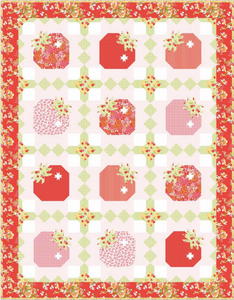 Fabric, Picnic Florals by My Mind's Eye - 2 1/2" Strips Rolie Polie