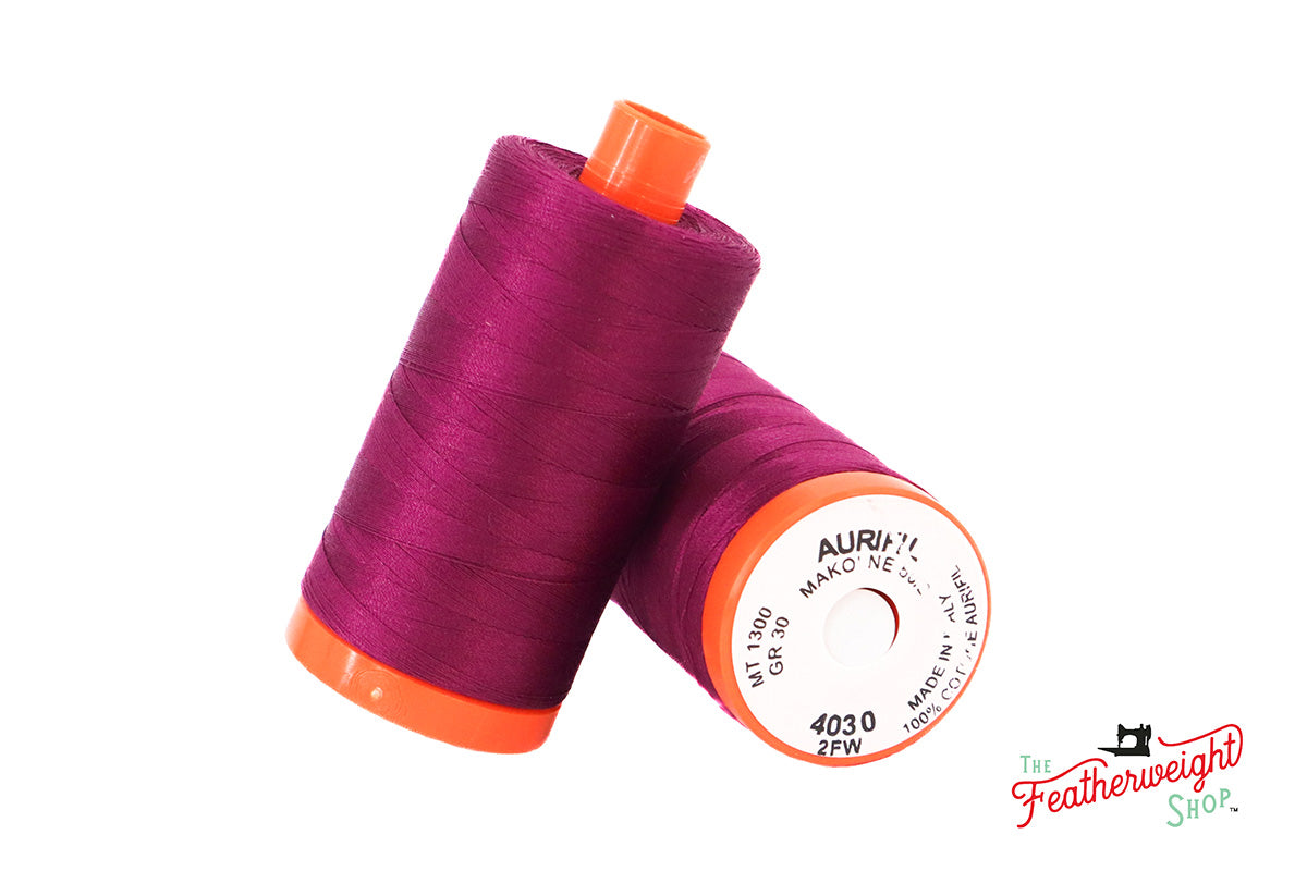 Aurifil Thread 50wt Cotton - 1300 Meter Spool